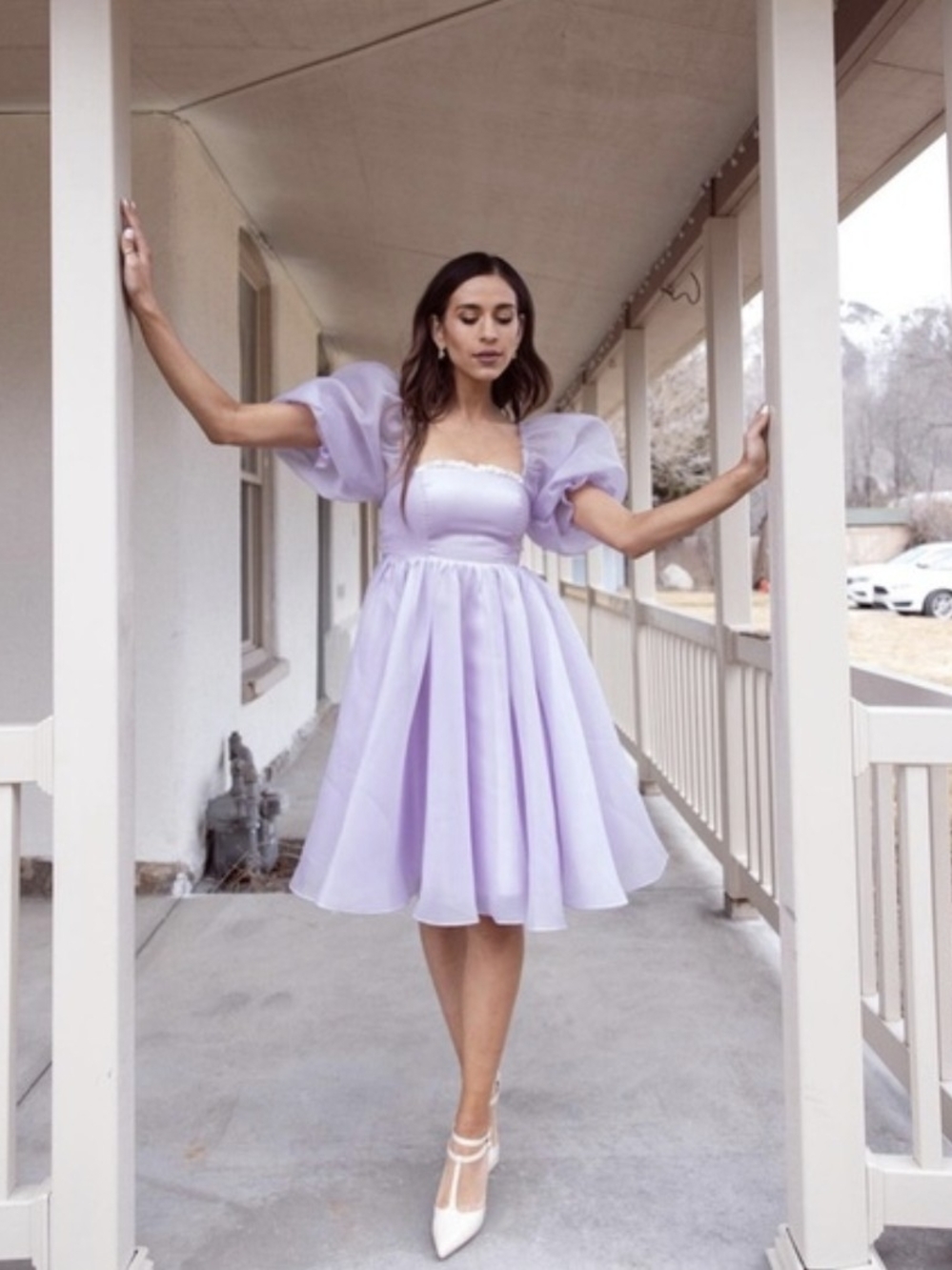 Ava Gowns Poppy Lavender Dress